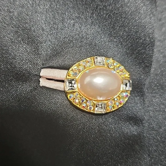 Frascara Vintage Sophisticated Black and Cream Tuxedo Blazer Size 10 - Picture 5 of 8